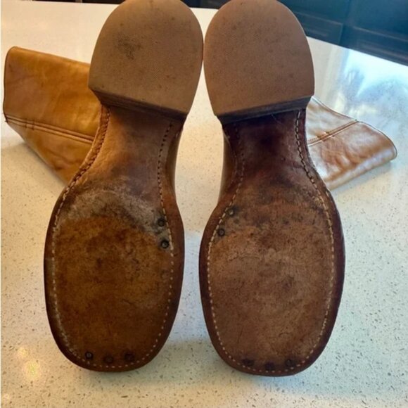 FRYE vintage 8152 black label campus banana boots size 5.5 - Picture 7 of 12